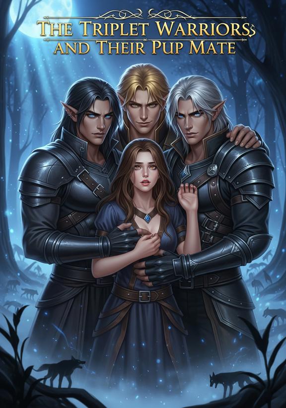 The triplet warriors and their pup mate